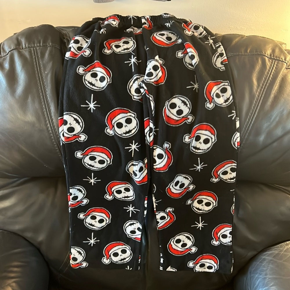 Disney Nightmare before Christmas boys pajamas Jack Skellington size small 6 - Picture 3 of 5